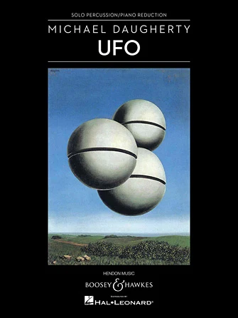 Daugherty UFO for Solo Percussion and Orchestra - Reduction for Solo Percussion and Piano