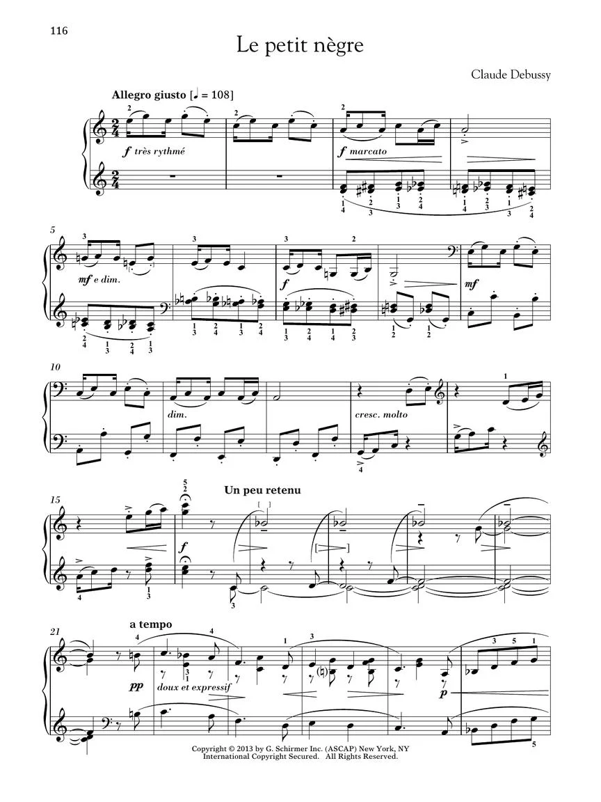 Debussy - 16 Piano Favorites - Schirmer Performance Editions - Image 15