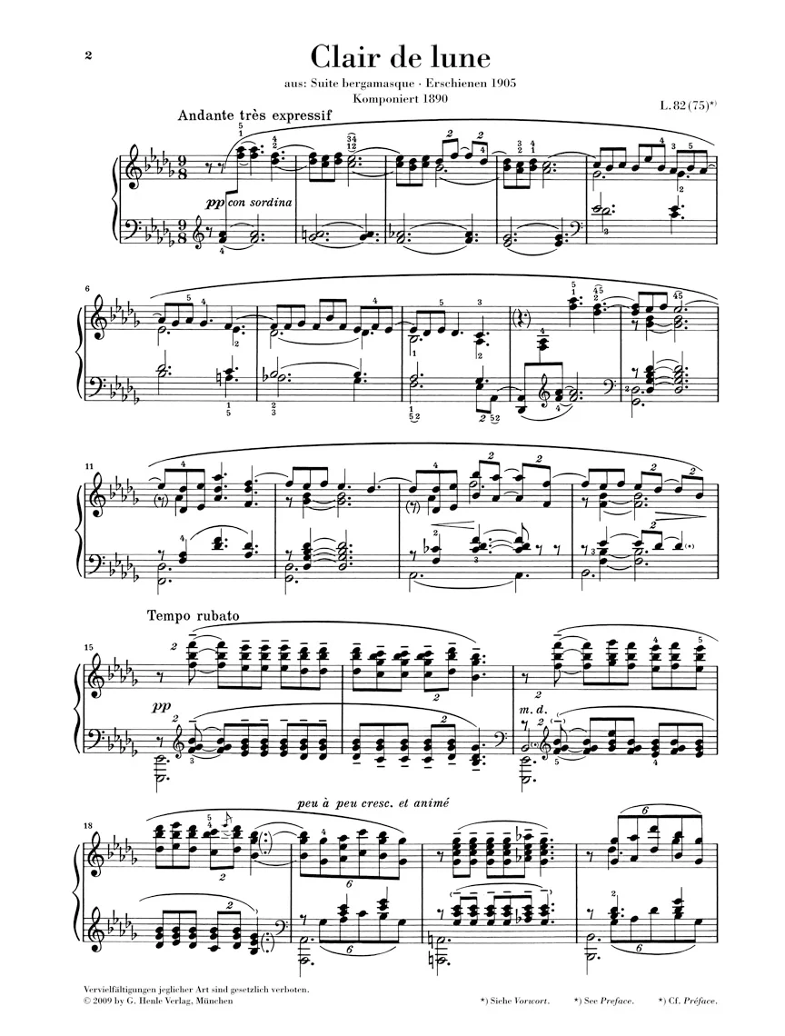 Debussy: Clair de lune - Image 2