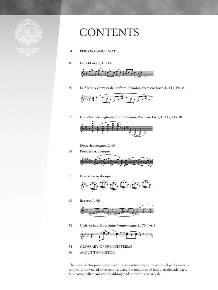 Debussy - Seven Favorite Pieces - Image 2