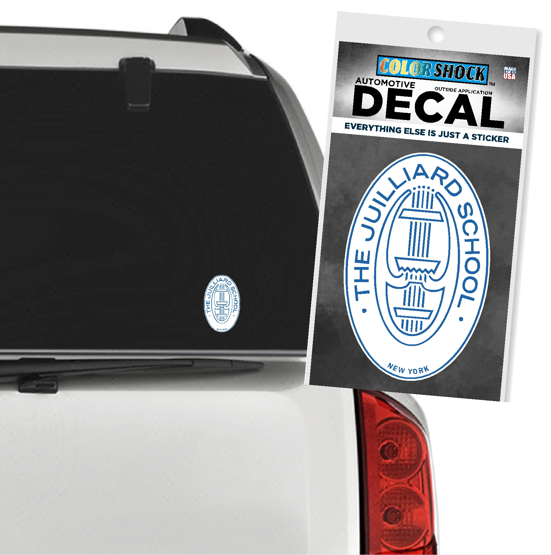 Decal: Juilliard Shockwave Seal Sticker (for car/case, etc) - Image 2