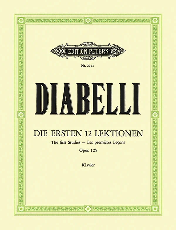 Diabelli: First Studies Op.125: Piano Solo
