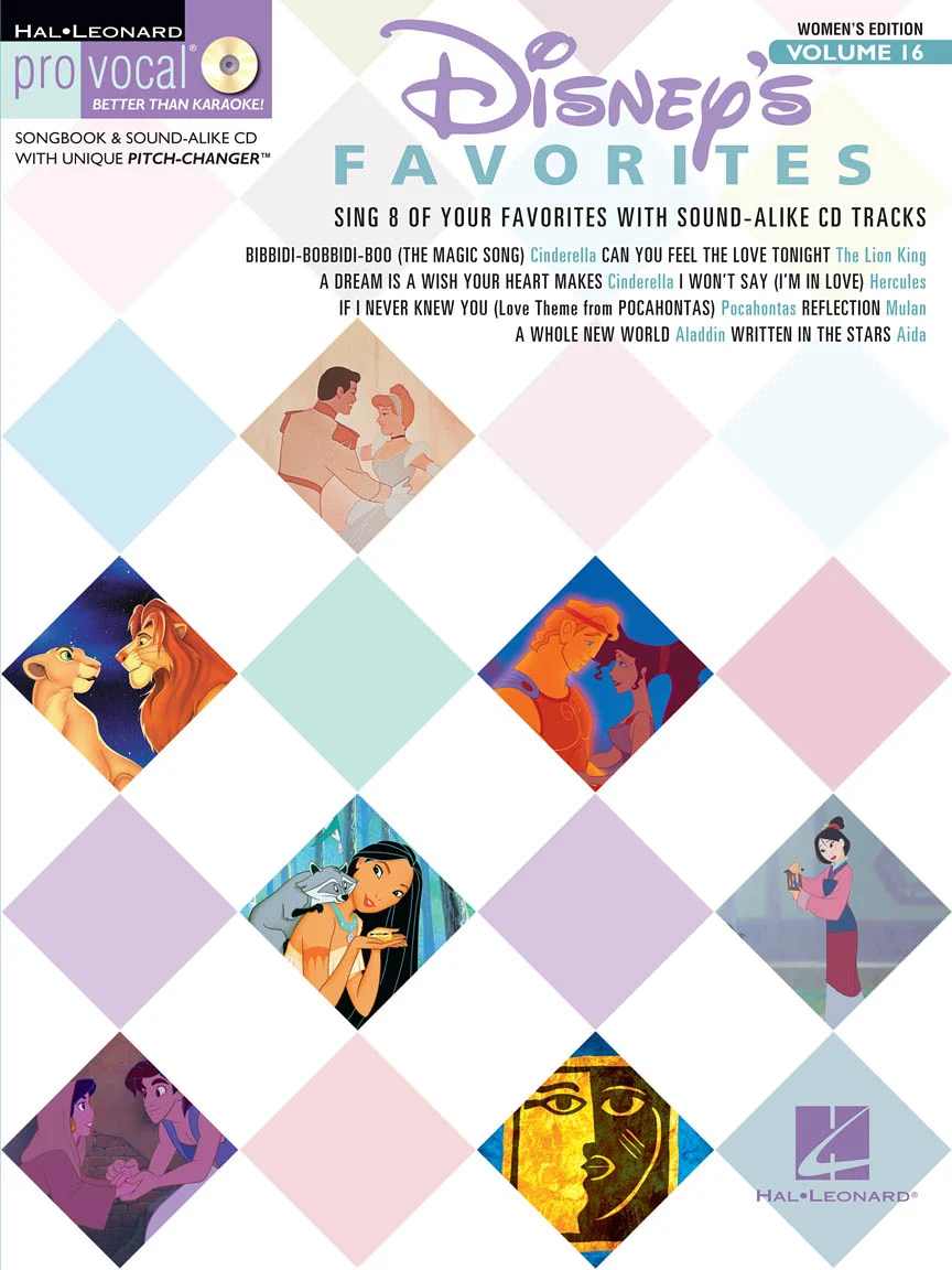 Disney Favorites - Pro Vocal Women's Vol. 16