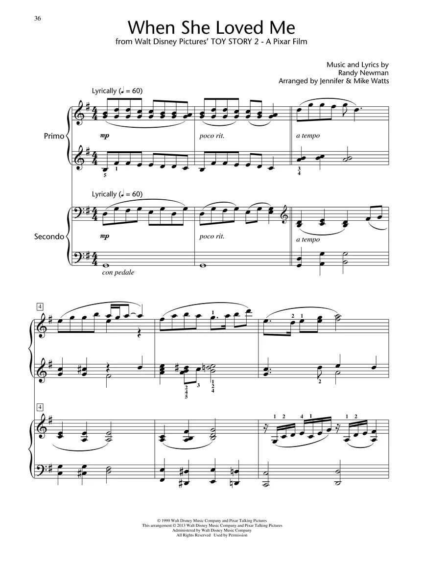 Disney Piano Duets - Popular Songs Series - Image 6