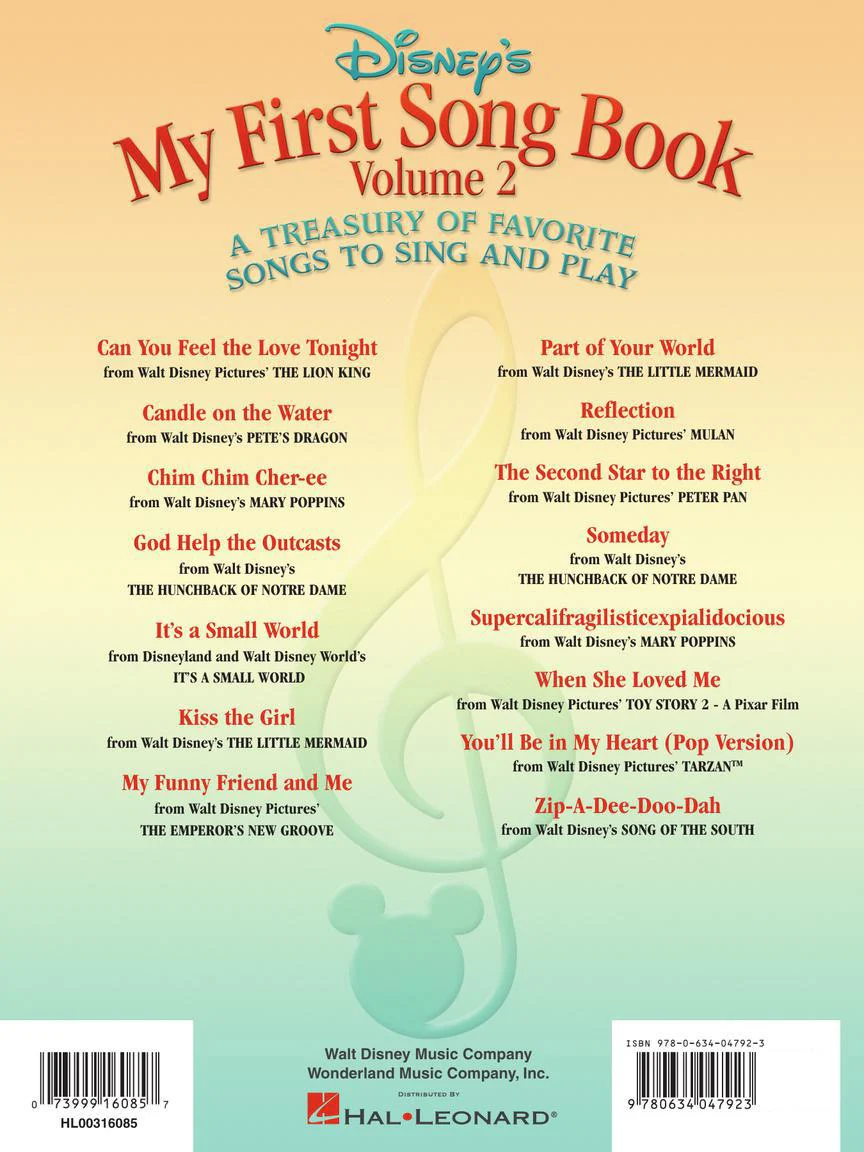 Disney's My First Songbook, Volume 2 - Image 10