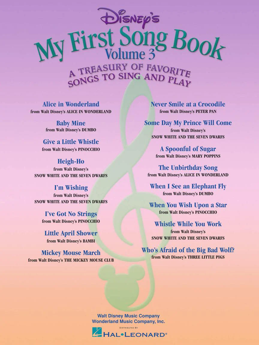 Disney's My First Songbook - Volume 3 - Image 8