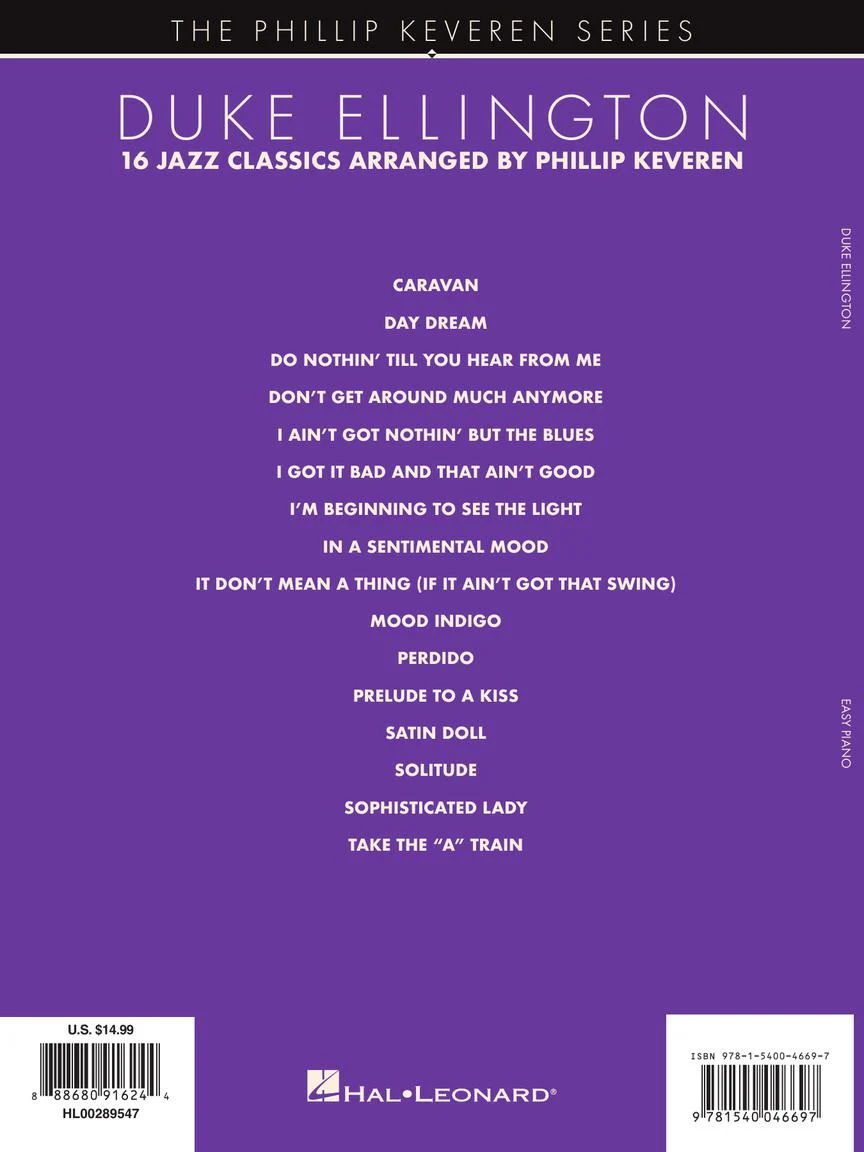 Duke Ellington 16 Jazz Classics Arranged for Easy Piano - Image 6