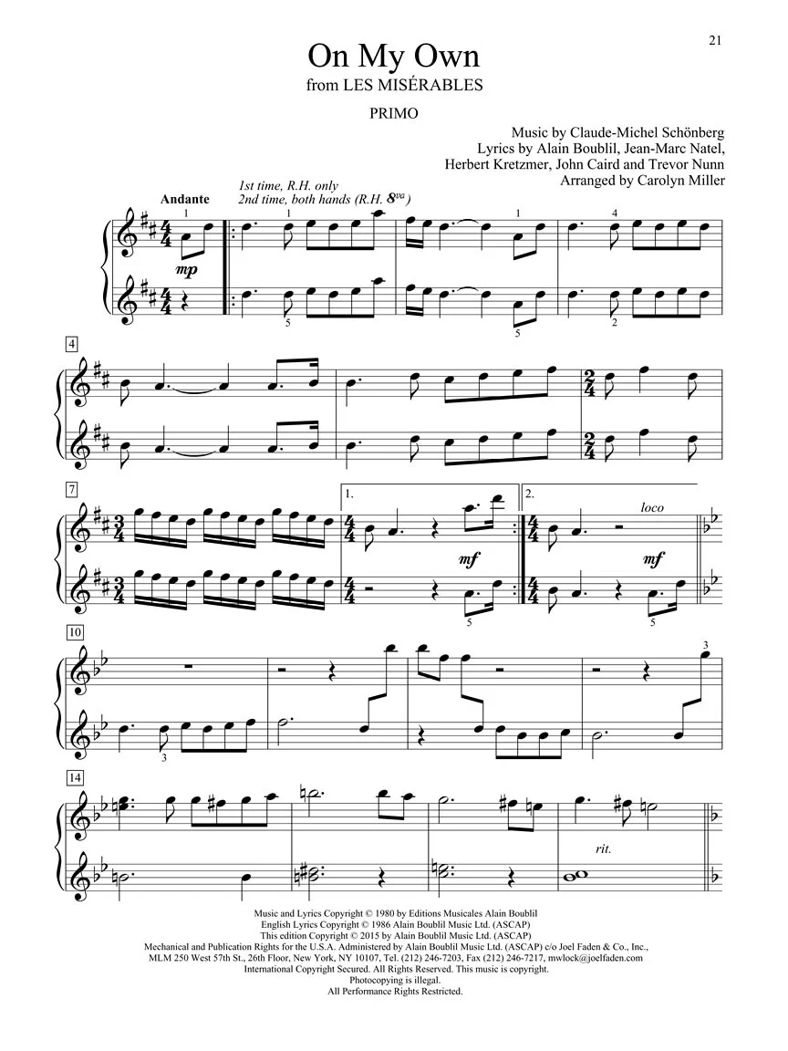 Easy Broadway Duets - Image 4