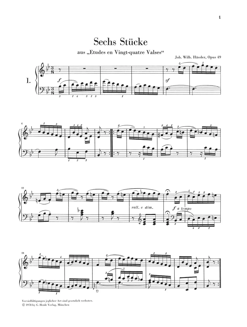 Easy Piano Pieces - Classical and Romantic Period, Volume II - Image 3