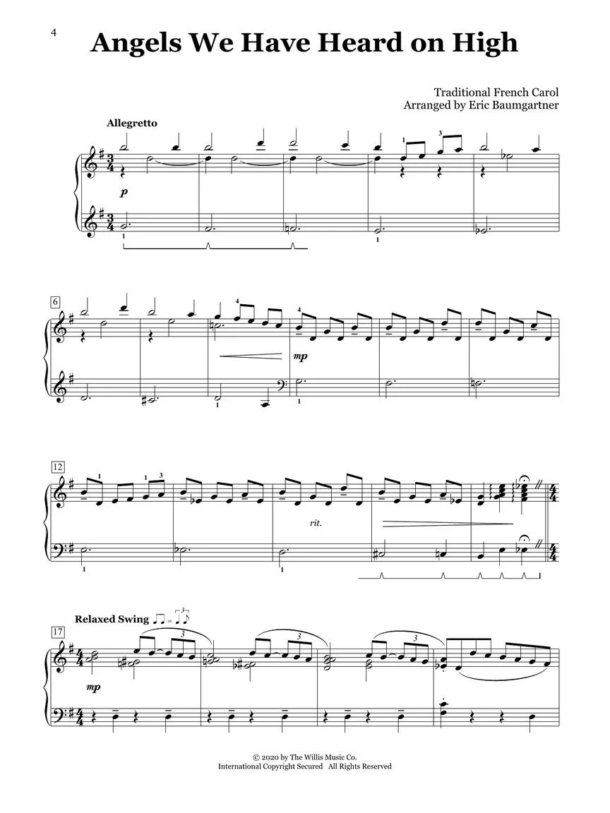Eric Baumgartner's Jazz It Up! Christmas – 2nd Edition Mid-Intermediate Level - Image 4
