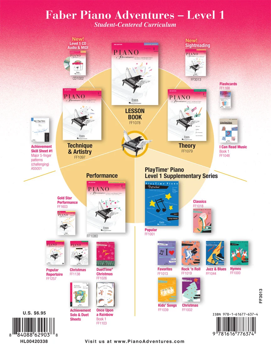 Faber Piano Adventures - Sightreading Book Level 1 - Image 8