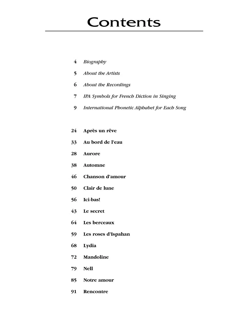 Fauré 15 Selected Songs High Voice - Image 4