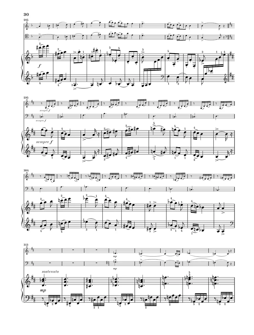Fauré: Piano Trio in d minor, Op. 120 - Image 4