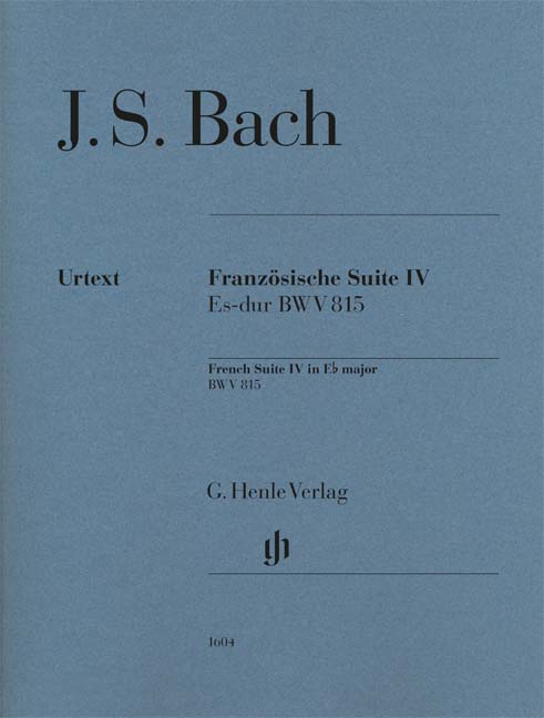 Bach: French Suite 4 Eb major BWV 815