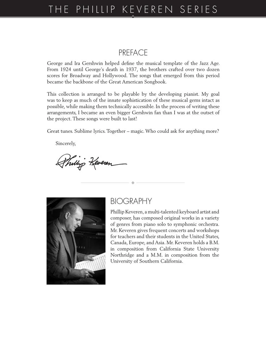 Gershwin: Classics - Phillip Keveren Series - Image 2