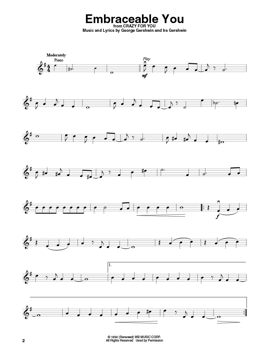 Gershwin: Violin Play-Along Volume 63 - Image 3