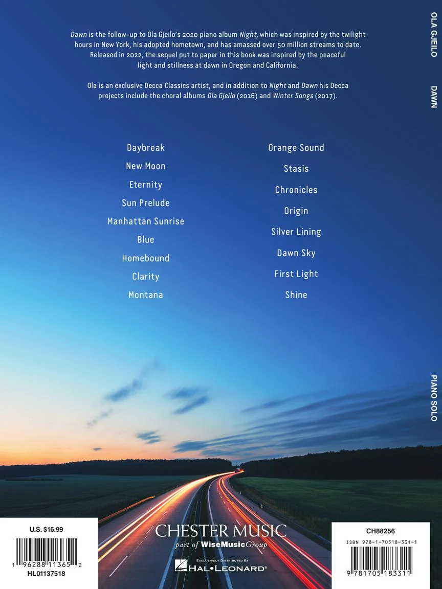 Gjeilo Dawn for Piano - Image 6