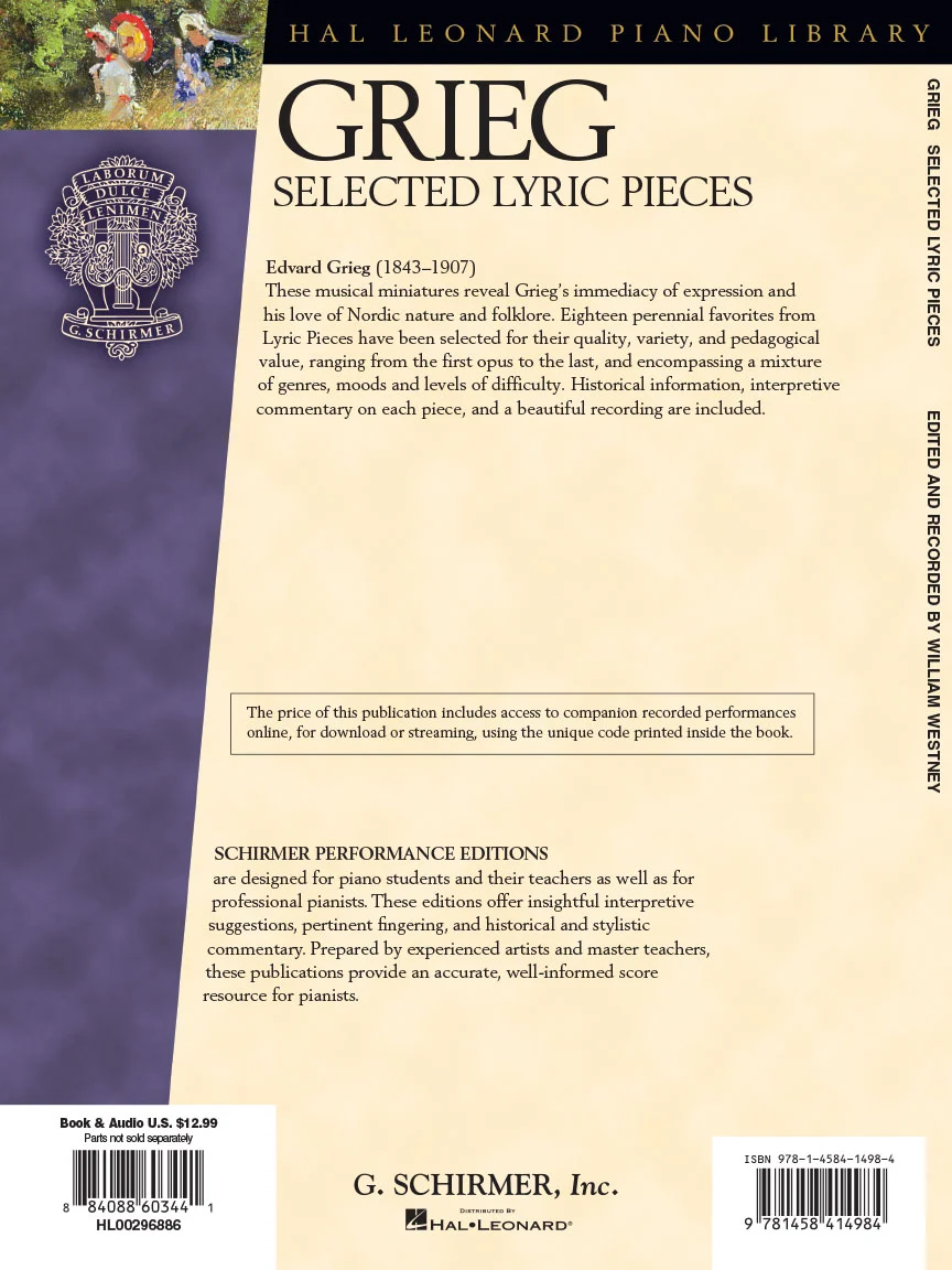 Grieg: Selected Lyric Pieces + Online Audio - Image 6