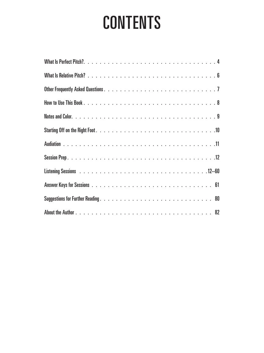 Hal Leonard Perfect Pitch Method - Image 2