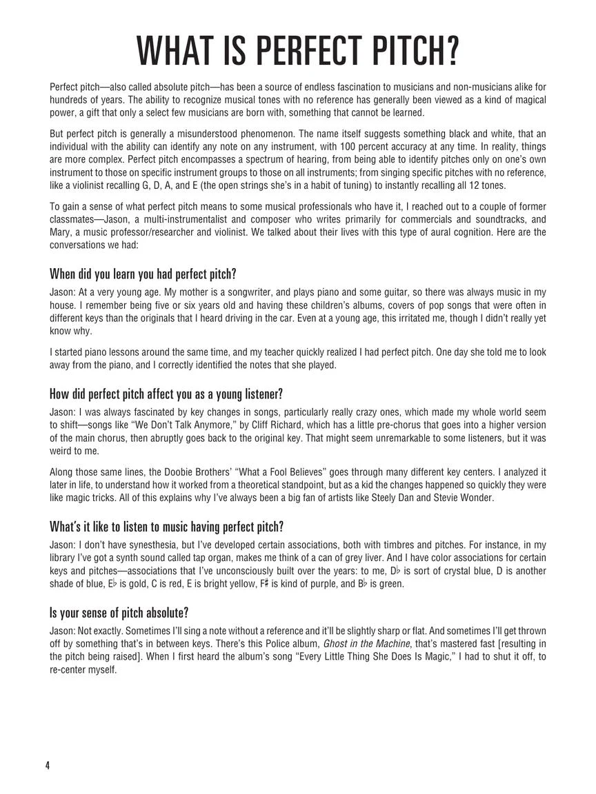 Hal Leonard Perfect Pitch Method - Image 3