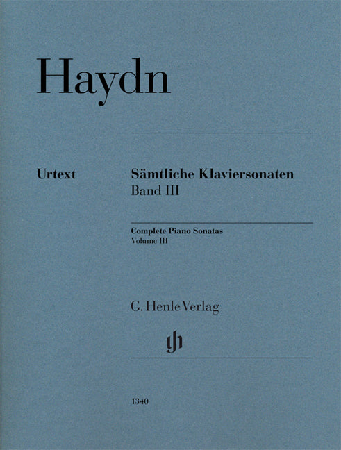 Haydn: Complete Piano Sonatas, Volume III