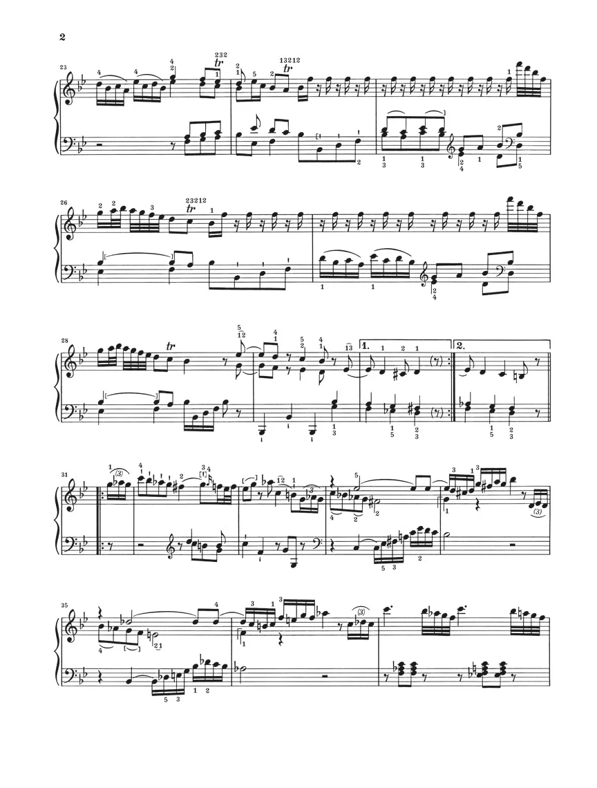 Haydn: Piano Sonata G Minor Hob. XVI: 44  Piano Solo - Image 3