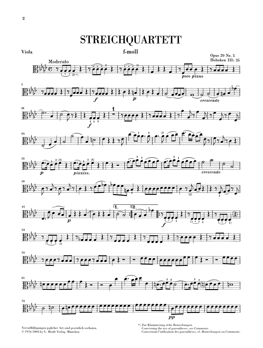 Haydn: String Quartets Book IV, Op. 20 - Image 4