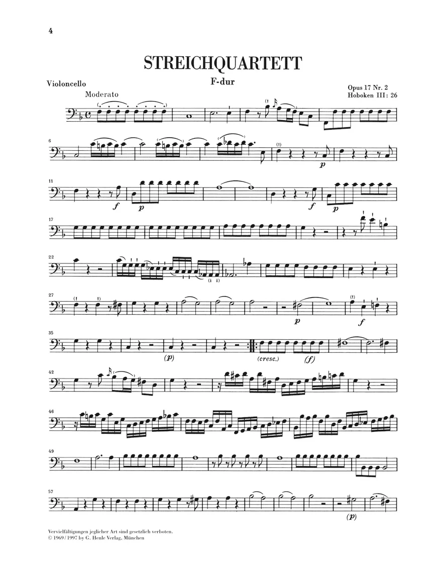 Haydn: String Quartets Book III, Op. 17 - Image 5