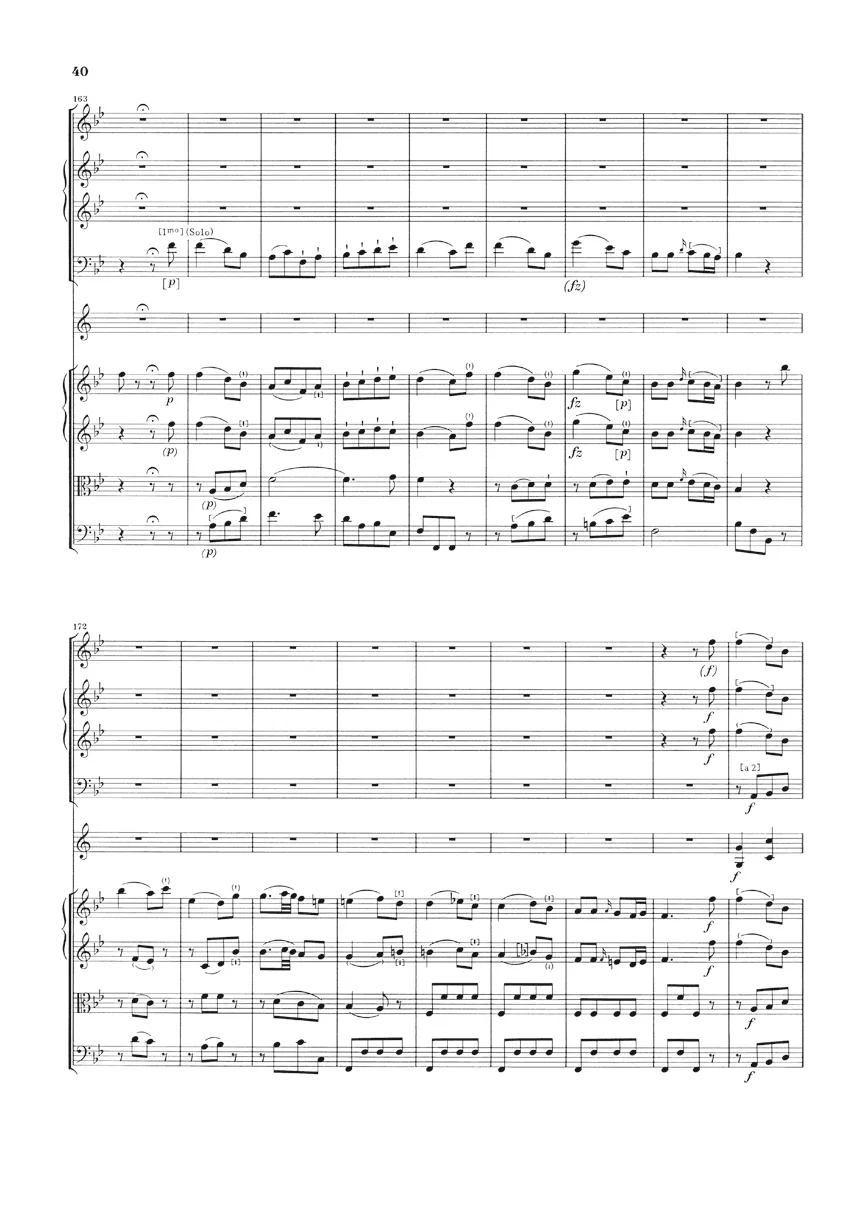 Haydn: Symphonie in B flat major Hob I:85 (La Reine) (Study Score) - Image 4