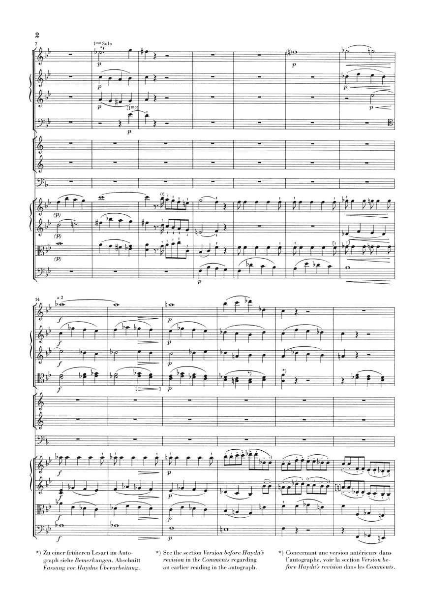 Haydn: Symphony in Bb major Hob. I:102 (Study Score) - Image 3