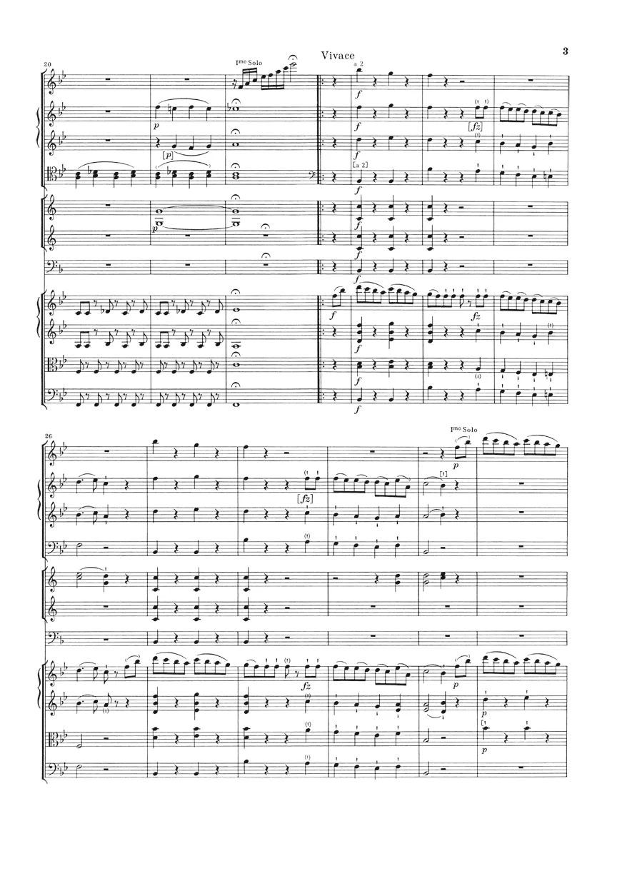 Haydn: Symphony in Bb major Hob. I:102 (Study Score) - Image 4
