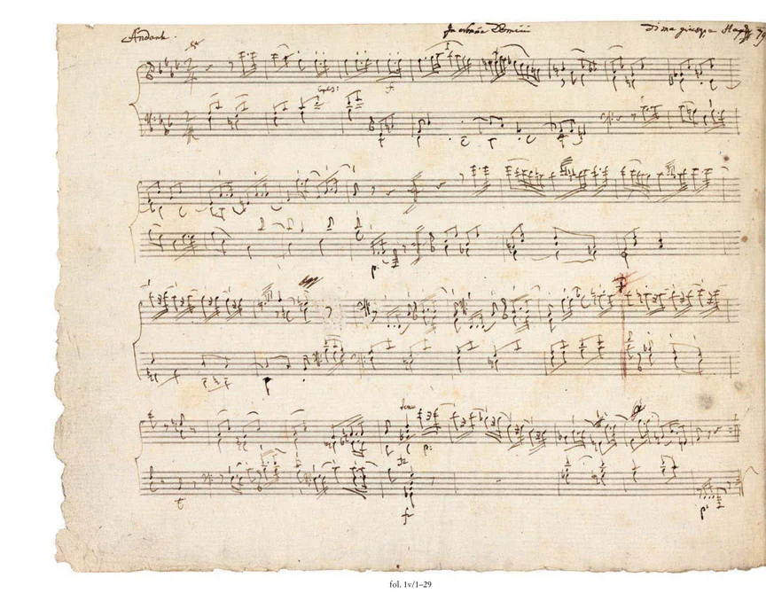 Haydn: Variations f minor (Sonata) Hob. XVII:6 (Facsimile) (Hardcover) - Image 2