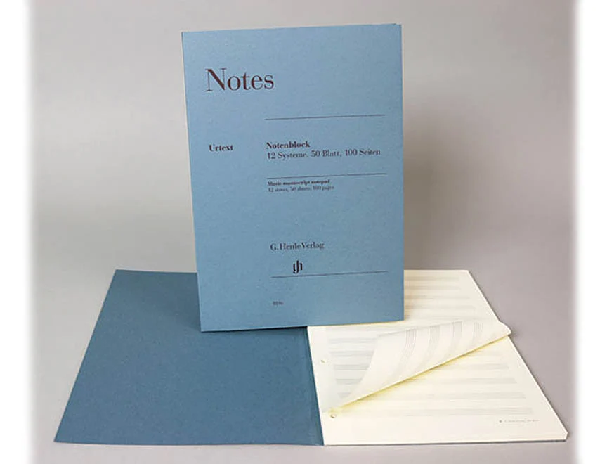 Henle Music Manuscript Notepad - Image 2