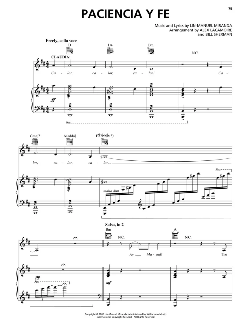 In the Heights - Piano/Vocal Selections - Image 5