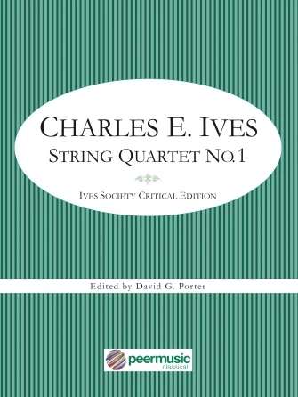 Ives: String Quartet No. 1 (Score And Parts)