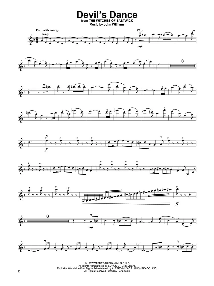 Williams, John - Violin Play-Along Volume 38 - Image 2
