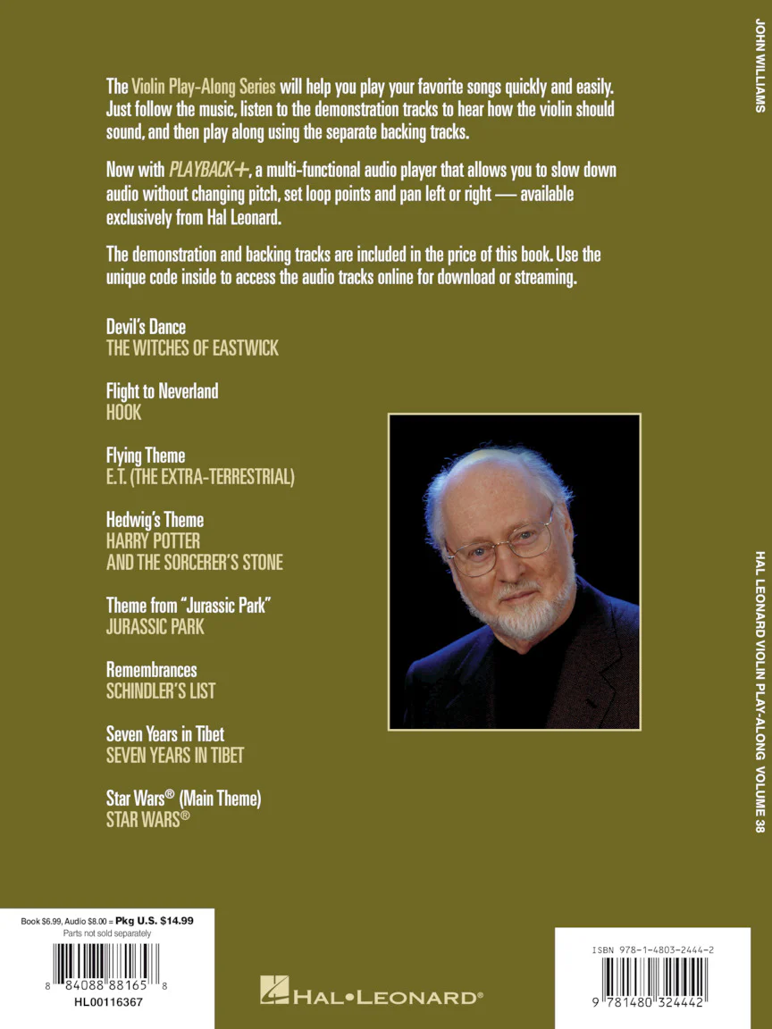 Williams, John - Violin Play-Along Volume 38 - Image 4