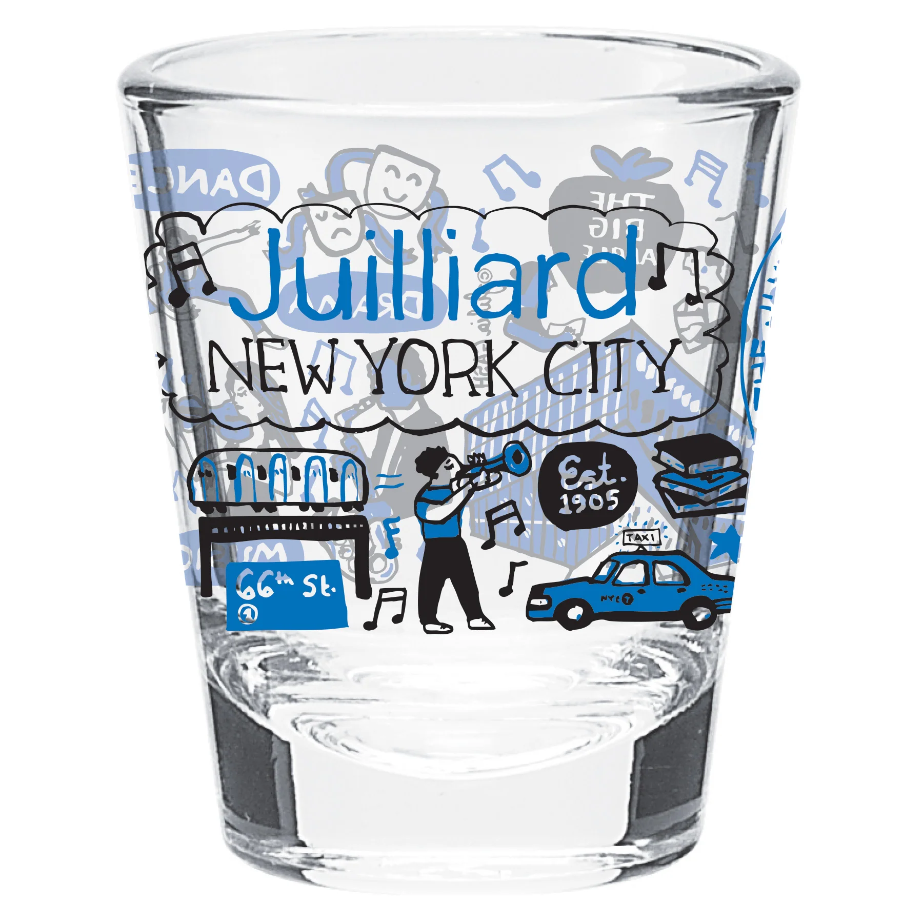 Reed Soaker: Juilliard by Julia Gash Artwork Cup 1 1/2 oz. - Image 3
