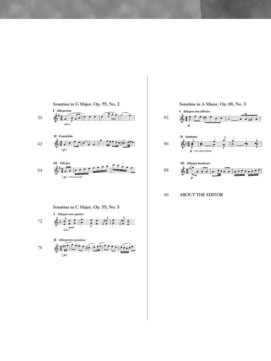 Kuhlau - Selected Sonatinas - Image 4
