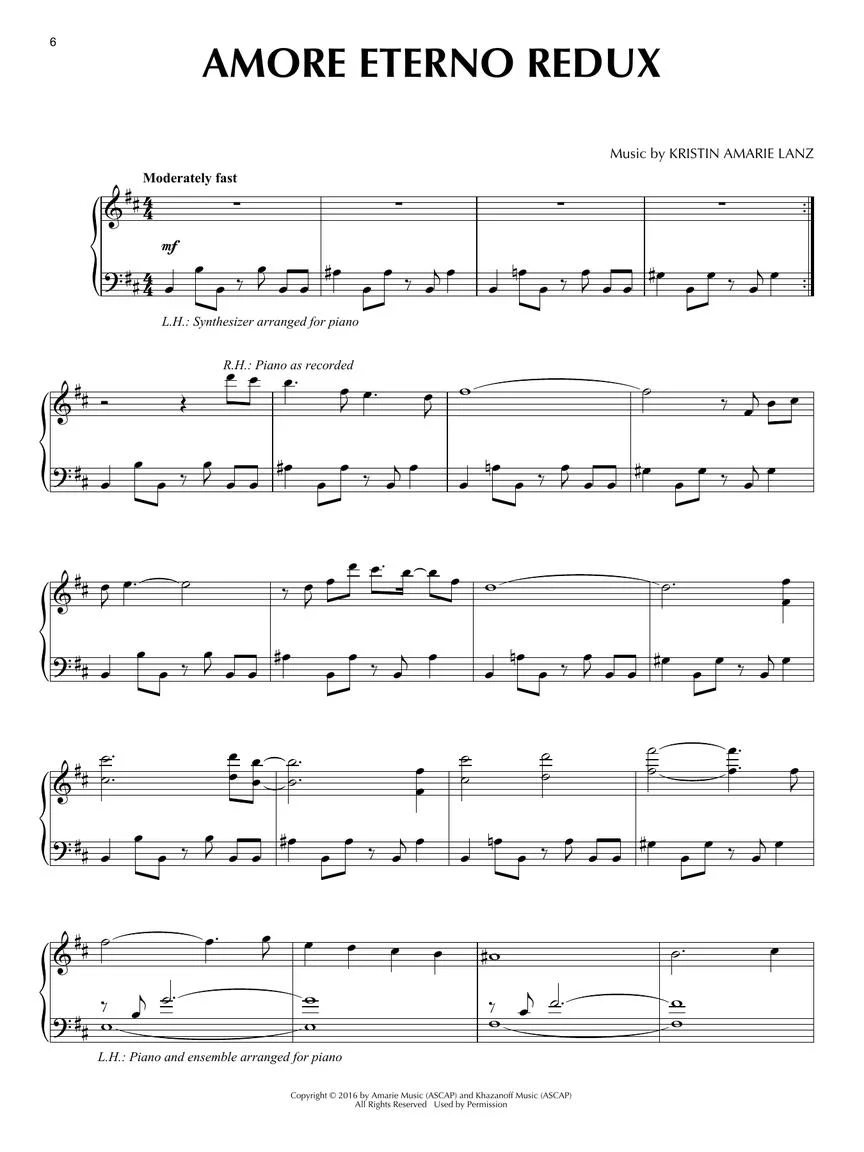 Lanz Piano Sheet Music Collection 2000-2022 - Image 4