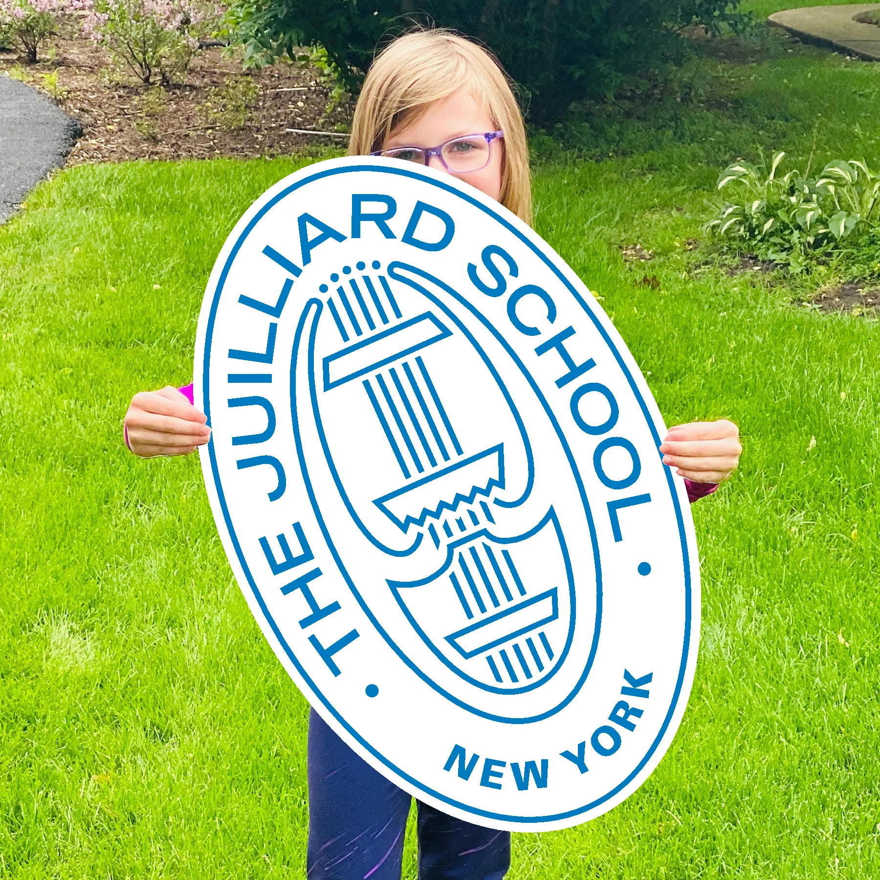 Lawn Sign: Juilliard Seal - Image 2