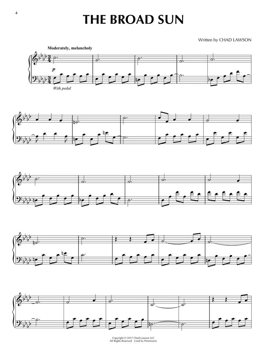 Lawson Chad Lawson – Piano Sheet Music Collection - Image 5