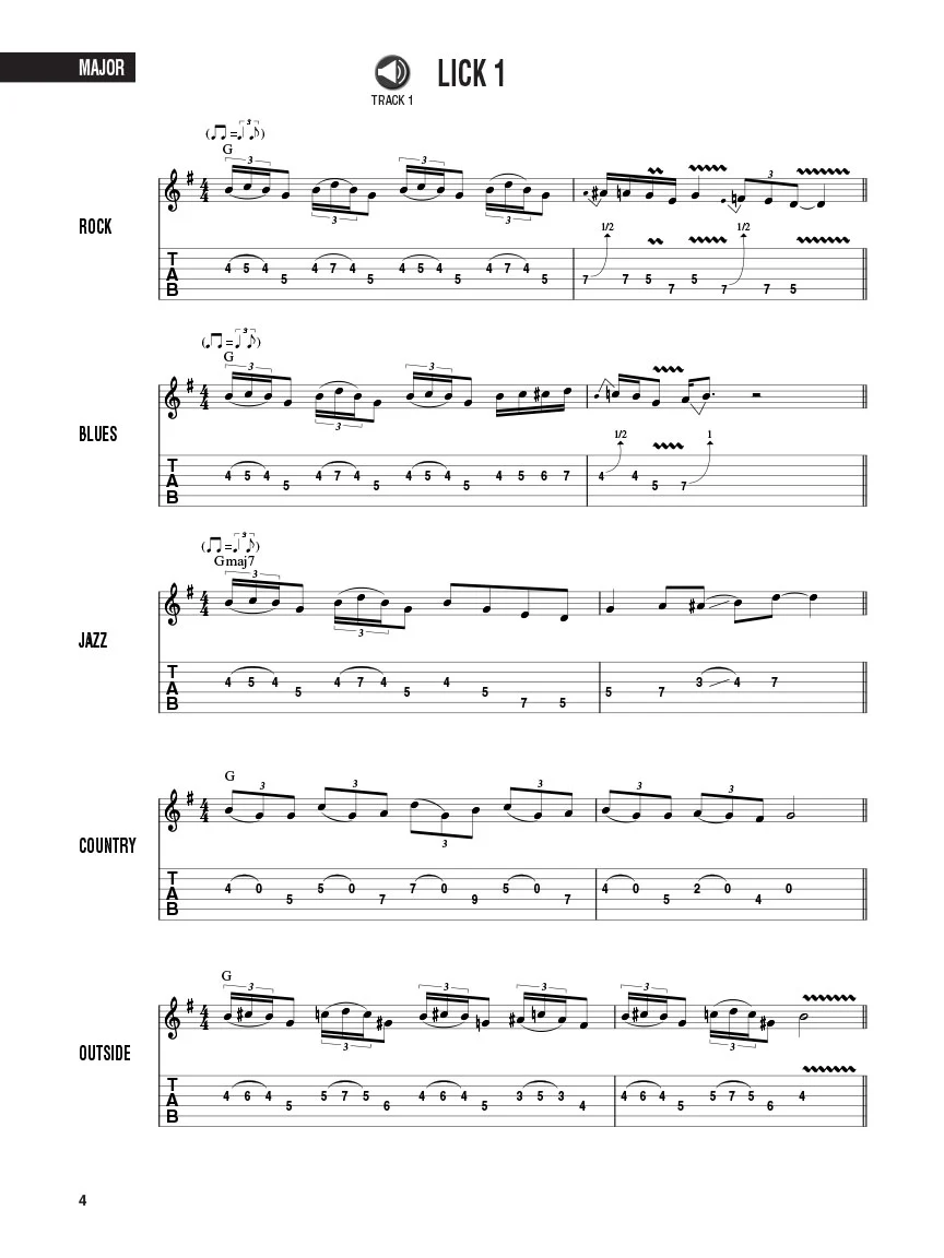 Lead Licks - Hal Leonard Guitar Method Supplement - Image 4