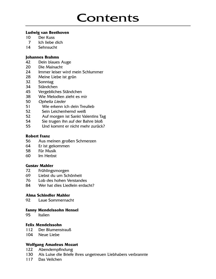 Lieder Anthology for High Voice - Image 3
