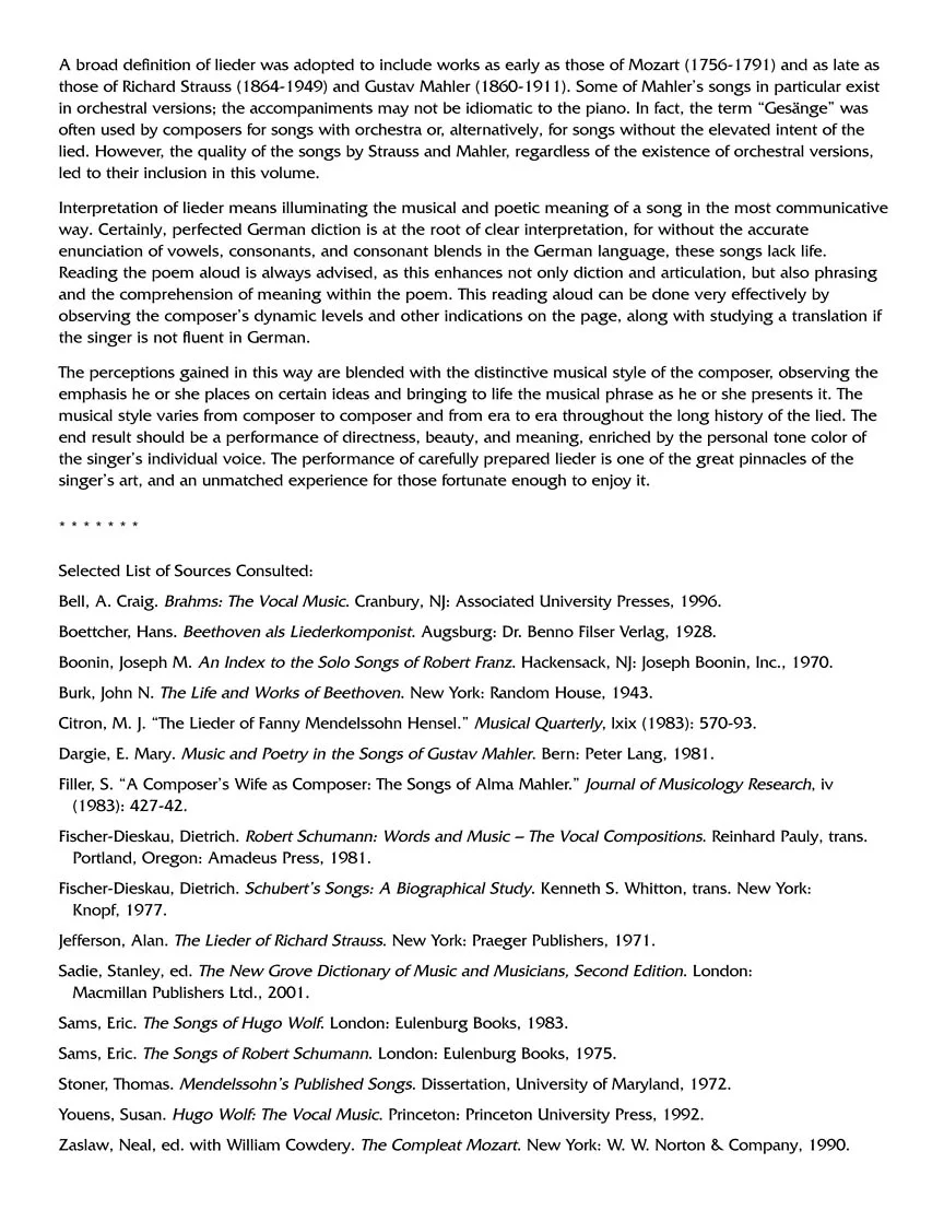 Lieder Anthology for High Voice - Image 6