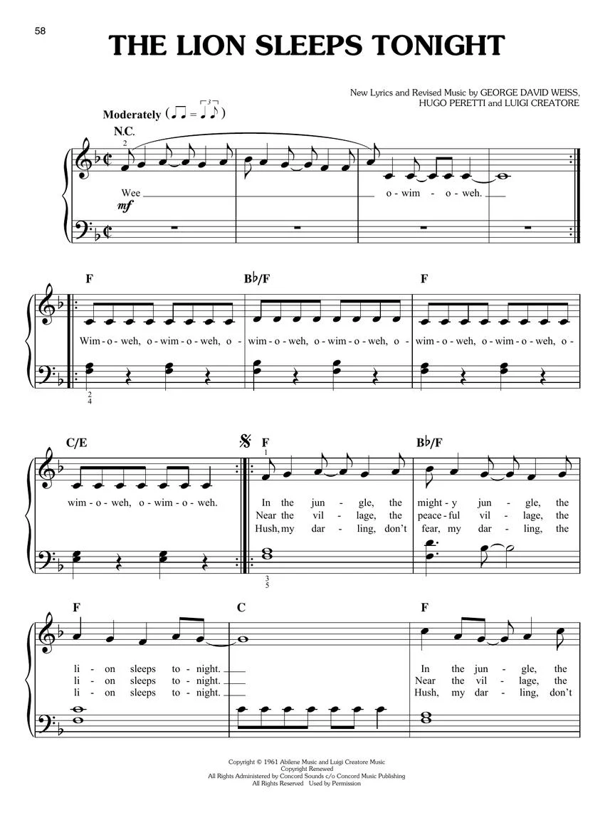 Lion King, The - Easy Piano - Image 6