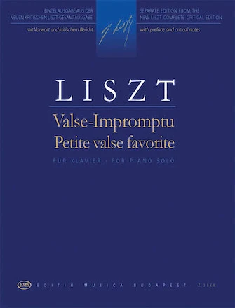 Liszt Valse Impromptu Petite valse favorite