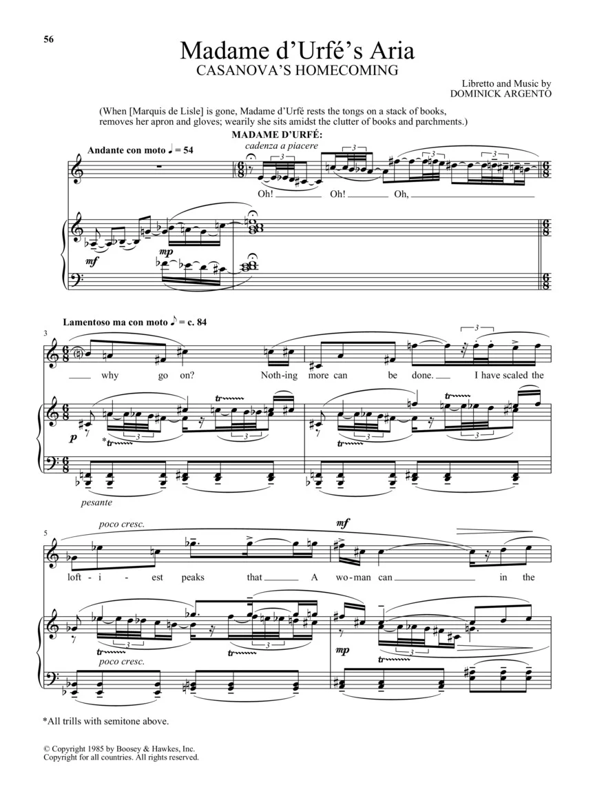 Boosey & Hawkes Opera Anthology - Mezzo-Soprano - Image 7