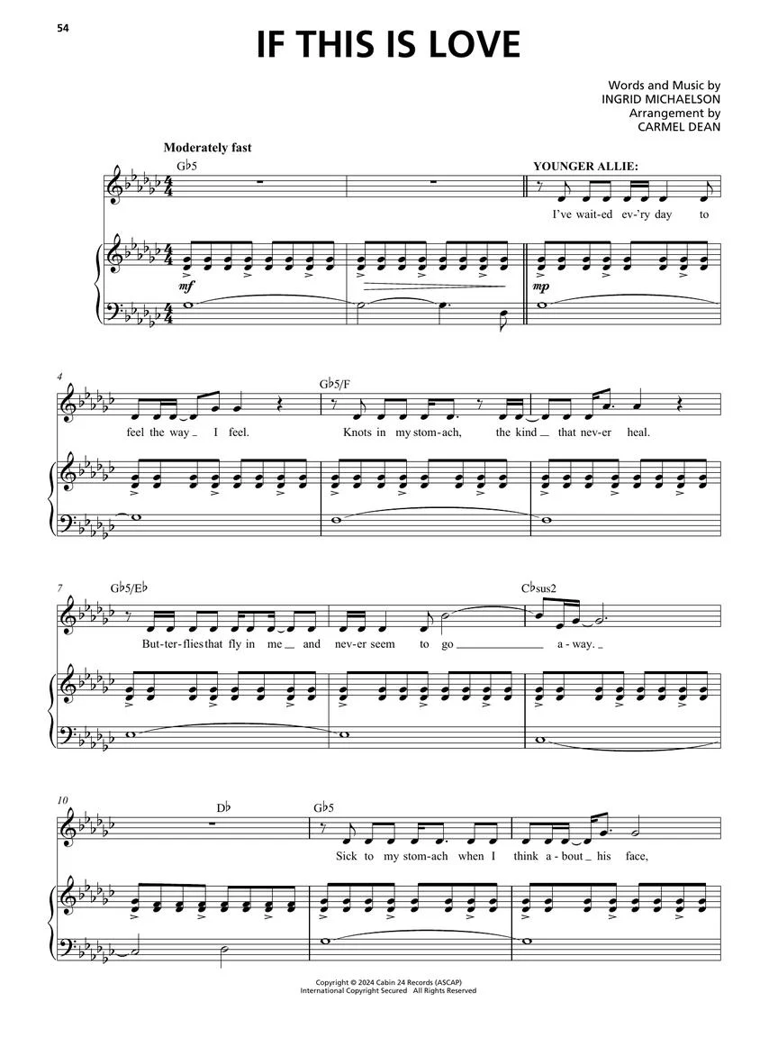 The Notebook – The Musical Vocal Selections - Image 4