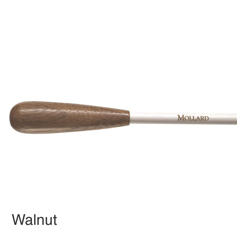 Mollard 12" P Series Baton - Walnut Handle with White Shaft - Image 2